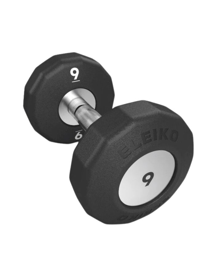 Eleiko Rotating Evo Single Dumbbell - 9 kg - Premium from shopiqat - Just $73! Shop now at shopiqat